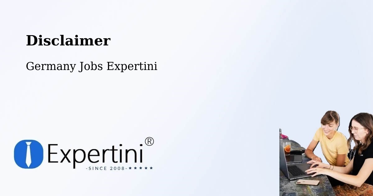 Disclaimer – Frechen - Germany Jobs Expertini