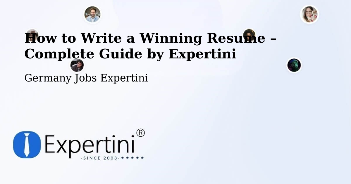 Resume Writing Guide for Job Seekers – Frechen - Frechen, Germany Jobs Expertini