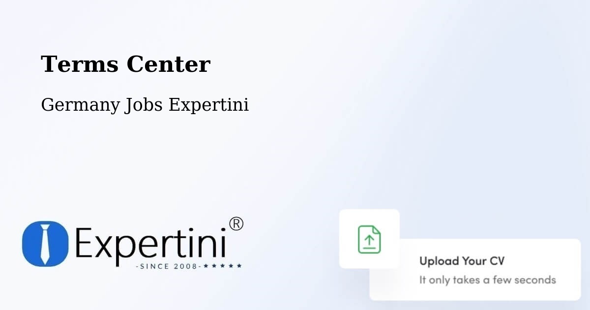 Terms of Service – Frechen - Germany Jobs Expertini